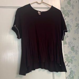 Dolan for Anthropologie peplum top